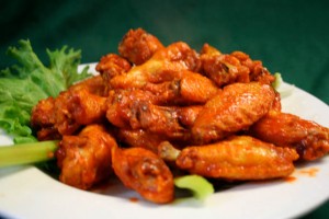 Spicy Chicken Wings in Liberty Village